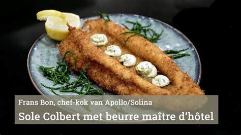 Sole Colbert Klassiek Recept Met Gefrituurde Zeetong YouTube