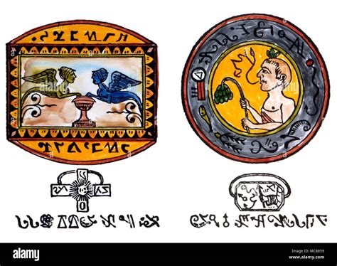 Grimoire Talismans From The Manuscript Known As The Sage Of The