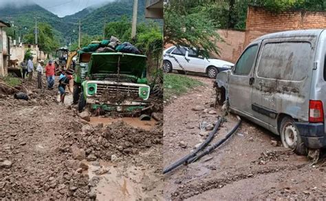 Fuertes Lluvias En Guerrero Provocan Daños En Tlapa De Comonfort