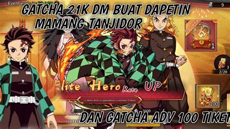 GACHA KAGERO TANJIRO DI EVENT ELITE HERO DAN GACHA 100 TIKET ADV