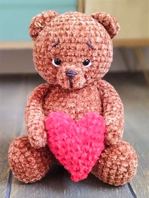 PATRÓN GRATIS Oso de Peluche Juguete Amigurumi Crochetisimo