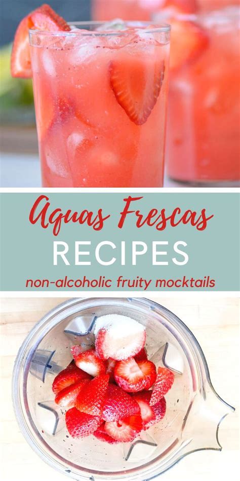 Aqua Fresca - Refreshing Fruity Drink for a Hot Day