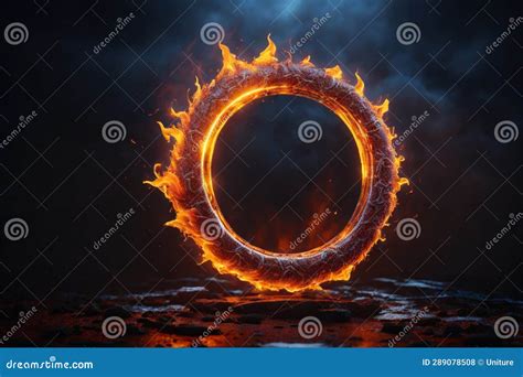 Ring of fire stock illustration. Illustration of danger - 289078508