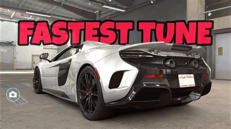 CSR2 McLaren 675LT Spider Fastest Tune Shift Pattern YouTube