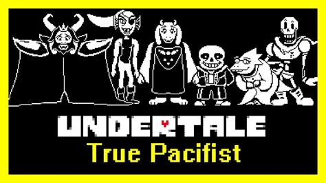 Undertale True Pacifist Ending Youtube