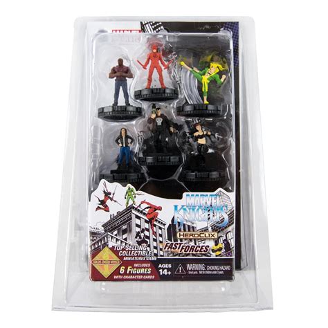 Marvel Heroclix Fast Forces Marvel Knights Figure And Toy Soldier