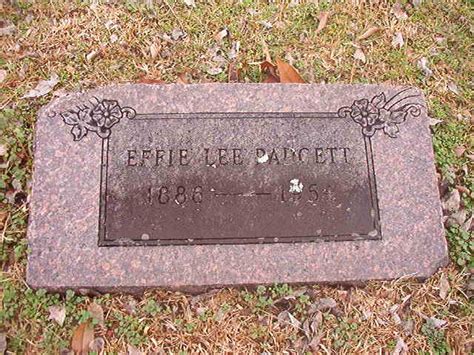 Effie Lee Melson Padgett 1886 1954 Mémorial Find a Grave