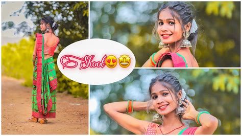 Santhali Look First Time Try Kiye🤩🤩 Anjalimahto Shoot Santhali