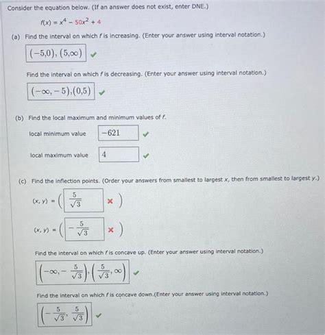 Solved Consider The Equation Below If An Answer Does Not