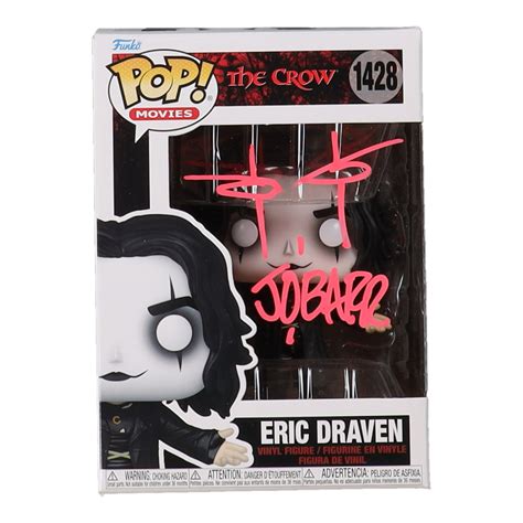 James O Barr Signed The Crow Eric Draven Funko Pop Vinyl