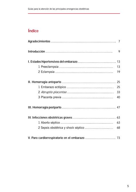 Guia De Atencion De Urgencias Obstetricas Pdf