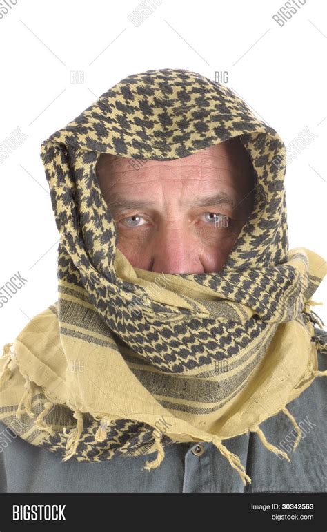 Closeup Caucasian Man Bedouin Style Image & Photo | Bigstock