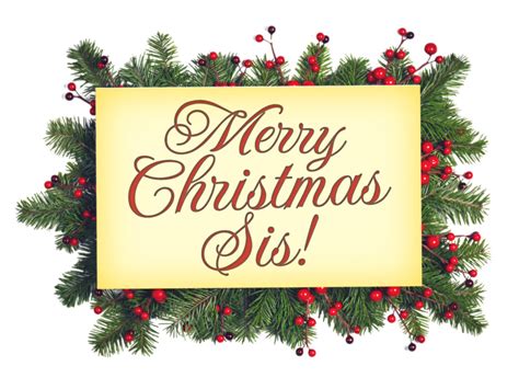 50 Festive Christmas Wishes For A Sister