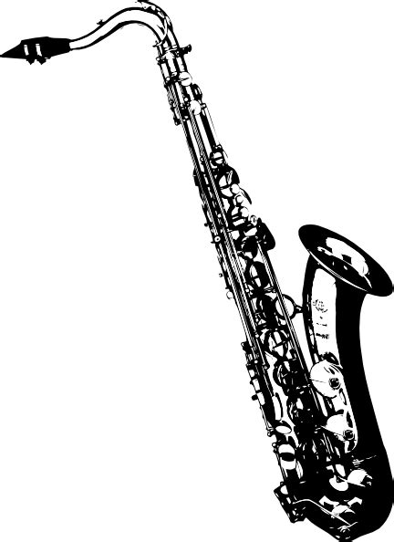 Alto Saxophone Png Vector Clip Art Library