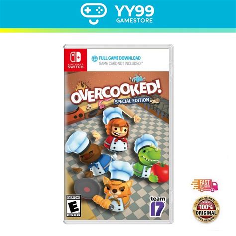 Nsw Nintendo Switch Overcooked Special Edition Digital Code In Box