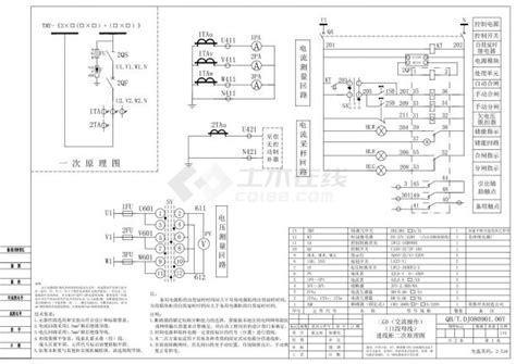 双电源分别供电原理图纸节点详图土木在线