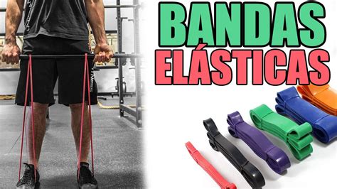 BANDAS ELÁSTICAS ENTRENAMIENTO EFECTIVO DE MUSCULACIÓN Y POWERLIFTING