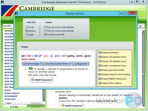 Cambridge Advanced Learner's Dictionary Download (Free) - WebForPC