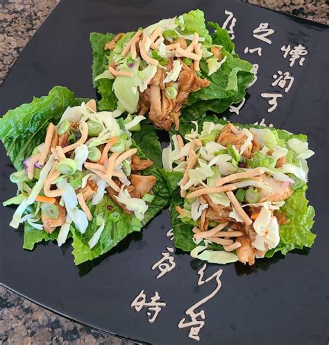 Asian Chicken Lettuce Cups My Moms Recipe Book