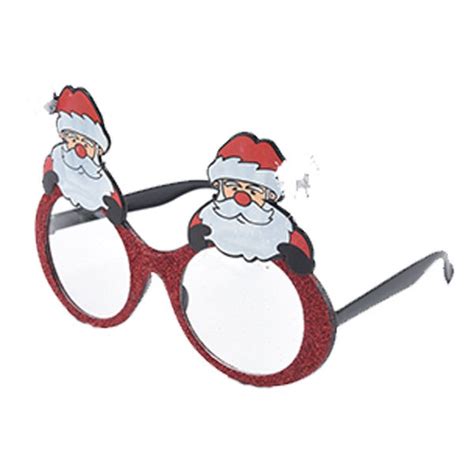 Christmas Santa Glasses