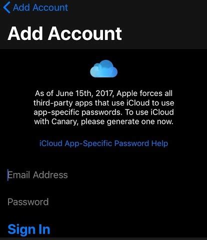 How To Add An Icloud Account On Macos Help Canary Mail