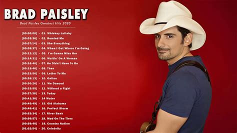 Brad Paisley Greatest Hits Best Songs Of Brad Paisley Brad