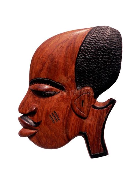 African Art Wood Carving Design Stock Photo Image Of Authentic