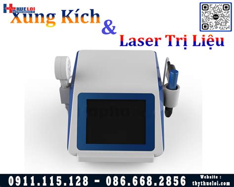 Máy Xung Kích Đa Năng Shockwave và LASER Trị Liệu