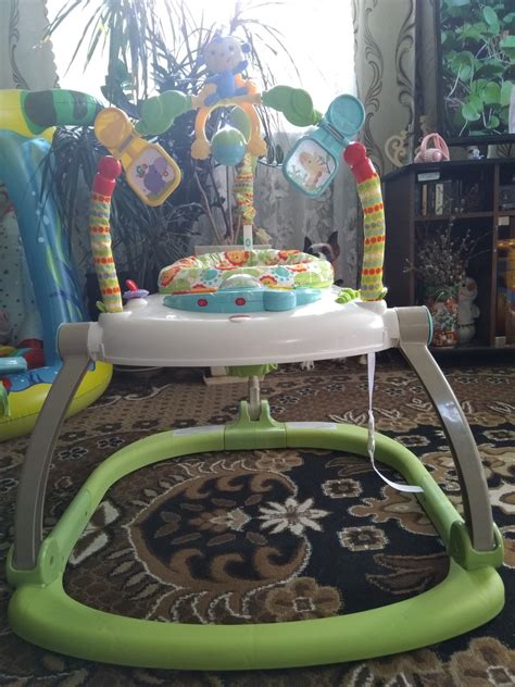 Прыгунки Fisher-Price Тропический лес компактные CHN38 - «ОГОНЬ ...