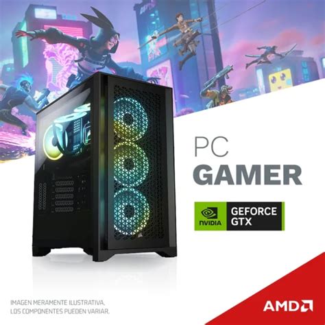 PC GAMER AMD RYZEN 5 5600GT A520M K V2 16GB SSD M2 500GB GTX 1650 550W