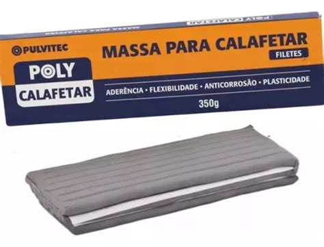 Massa Para Calafetar Filetes Pulvitec G Cinza Mercadolibre