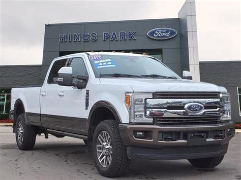 Certified Pre Owned 2017 Ford F 350 King Ranch 4 Door Crew Cab In New Hudson 0021601a Hines