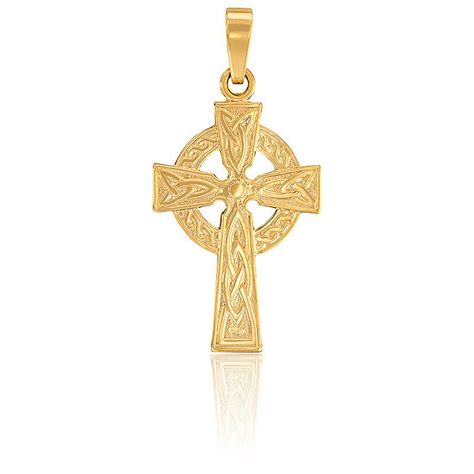 Pendentif Croix Celtique Or Jaune Vandona Ocarat