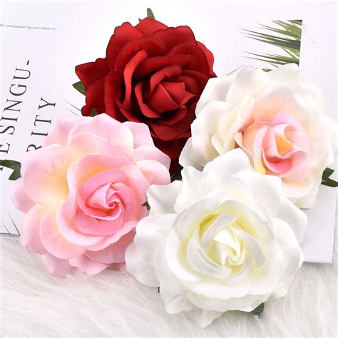 Pink And White Fake Flowers Hot Sale Aikicai Org