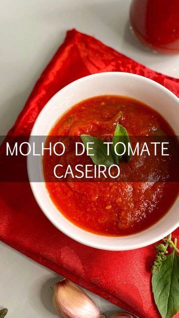 A Cozinha Do Paulo On Instagram 🥫🍅 Molho De Tomate 🍅🥫 Simples Fácil