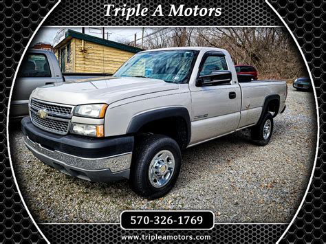 2005 Chevrolet Silverado 2500hd Work Truck Long Bed 4wd