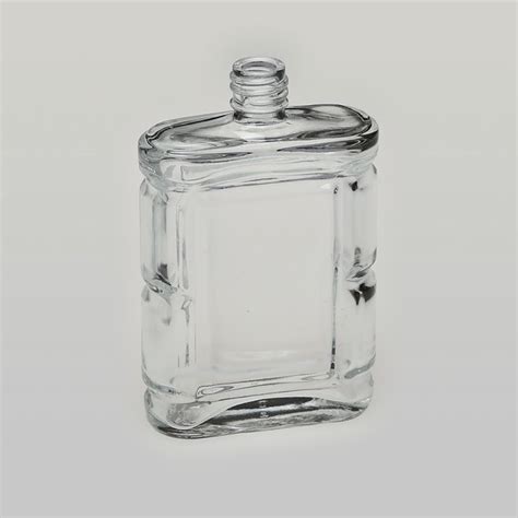 BulkPerfumeBottles 3 4 Oz 100ml Door Shaped Square Glass Bottle