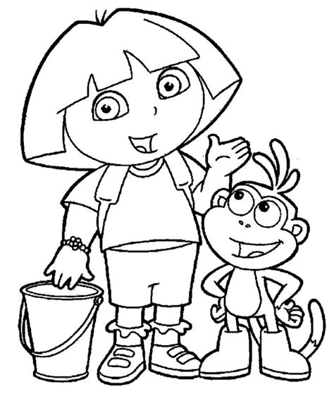 Desenhos Da Dora Para Colorir E Imprimir Desenhos Para Colorir E Hot