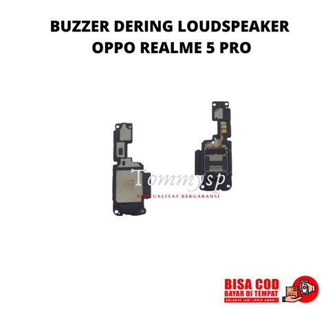 Jual BUZZER REALME 5 PRO LOUDSPEAKER DERING FULLSET FS ORIGINAL