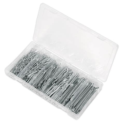 Split Pin Assortment 555pc Small Sizes Metric And Imperial