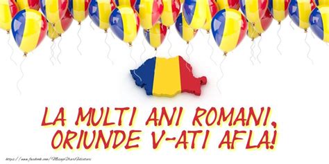 1 Decembrie La Multi Ani Romani Oriunde V Ati Afla La Mulți Ani