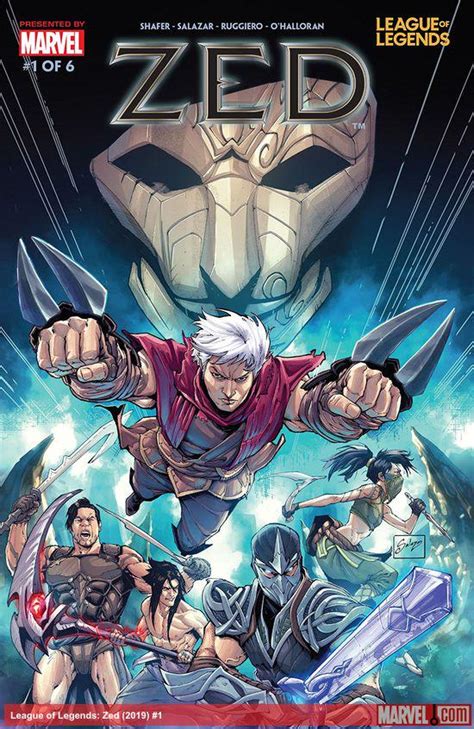 League Of Legends Zed 2019 1 Comic Issues Marvel