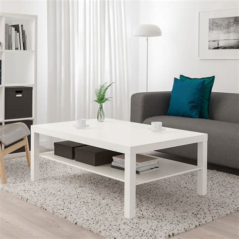 LACK coffee table, white, 461/2x303/4" - IKEA