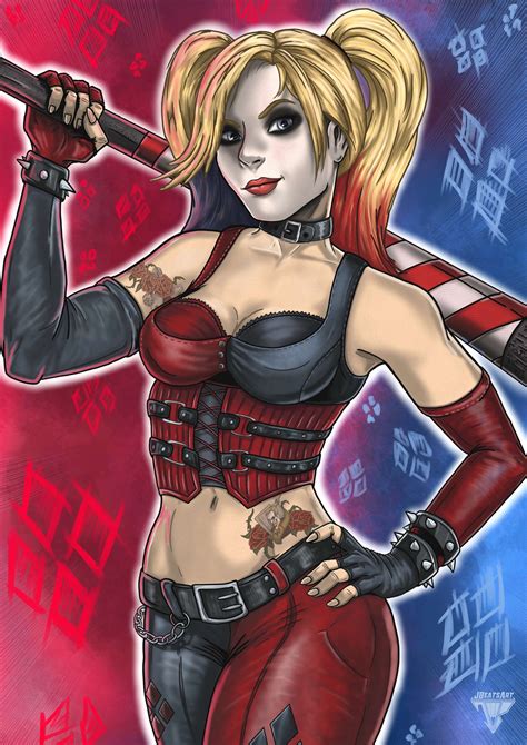 Artstation Harley Quinn Arkham City