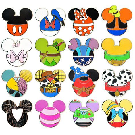 There IS An Idea Here Disney Pins Sets Disney Scrapbook Disney