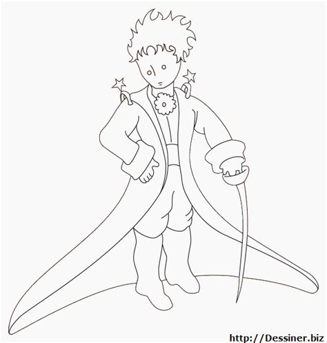 Coloriage Le Petit Prince Porte Une P E