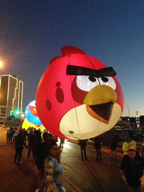 Angry Birds Parade Balloons Fabulous Inflatables Popular Character