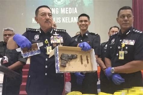 Polis Rampas Pistol Tahan Empat Lelaki Utusan Timur