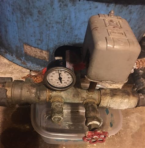 plumbing - How to fix water leak coming from pressure gauge/valve on ...