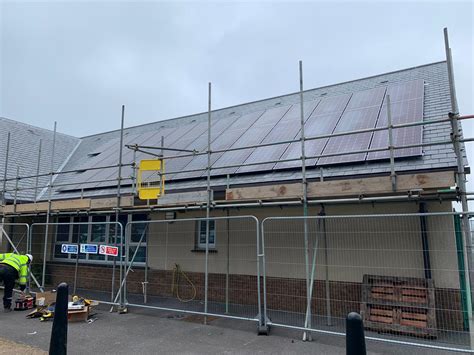 Ysgol Y Frenni 3rd Array During Install 1 The Pembrokeshire Herald